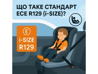 Що таке стандарт ECE R129 (i-Size)?