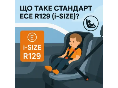 Що таке стандарт ECE R129 (i-Size)?