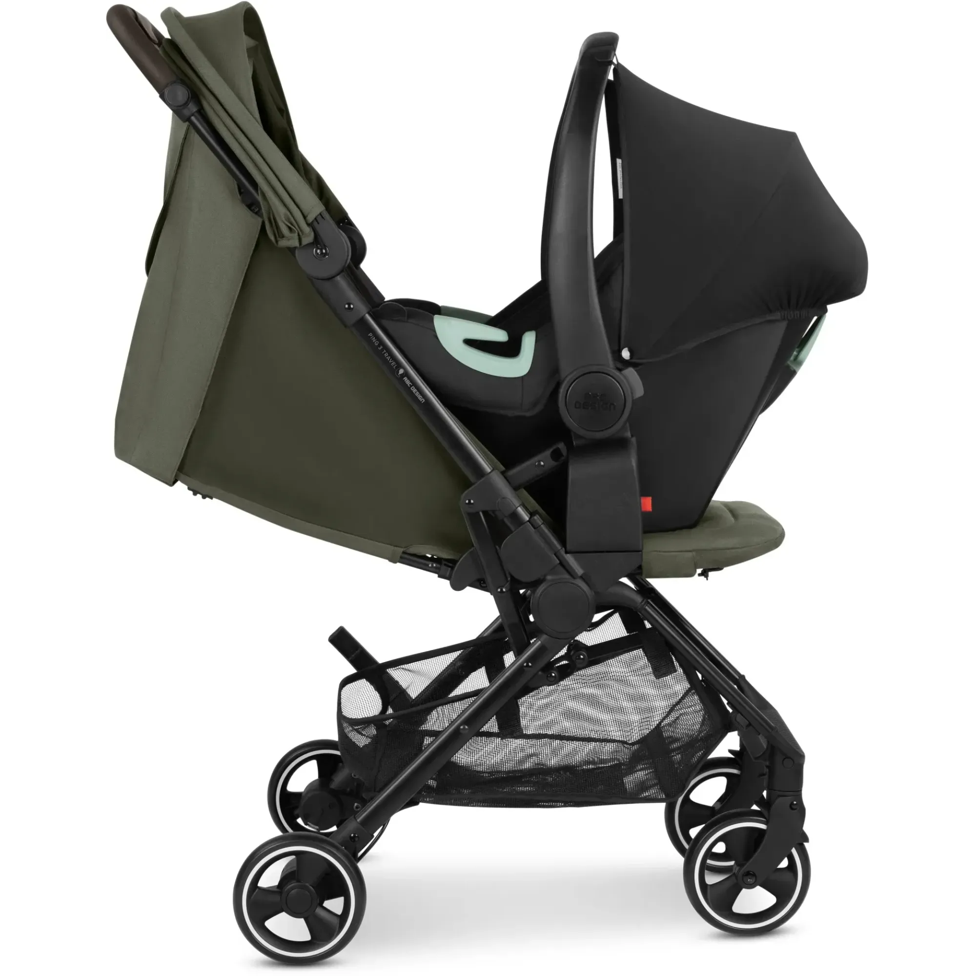 Прогулянкова коляска ABC Design Ping 3 Travel Avocado