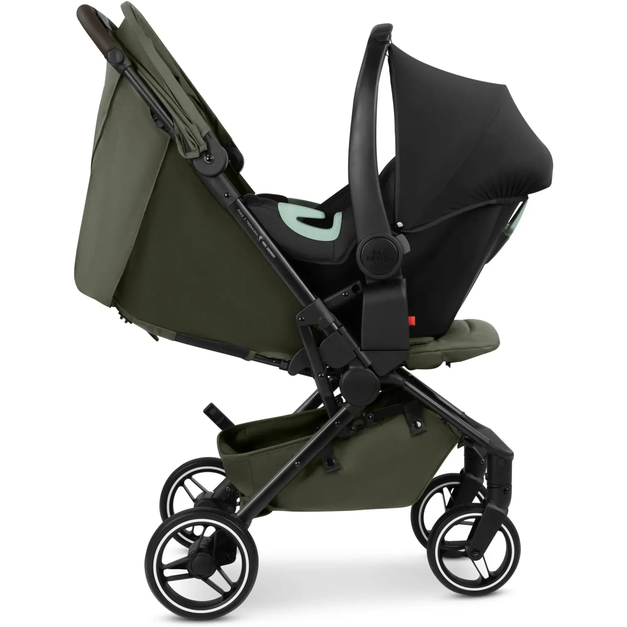 Прогулянкова коляска ABC Design Ping 3 Trekking Avocado