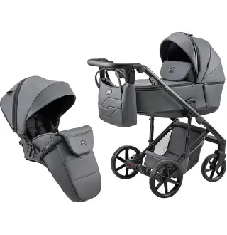 Коляска 2 в 1 Adamex Dolce Eco SA-5 графіт