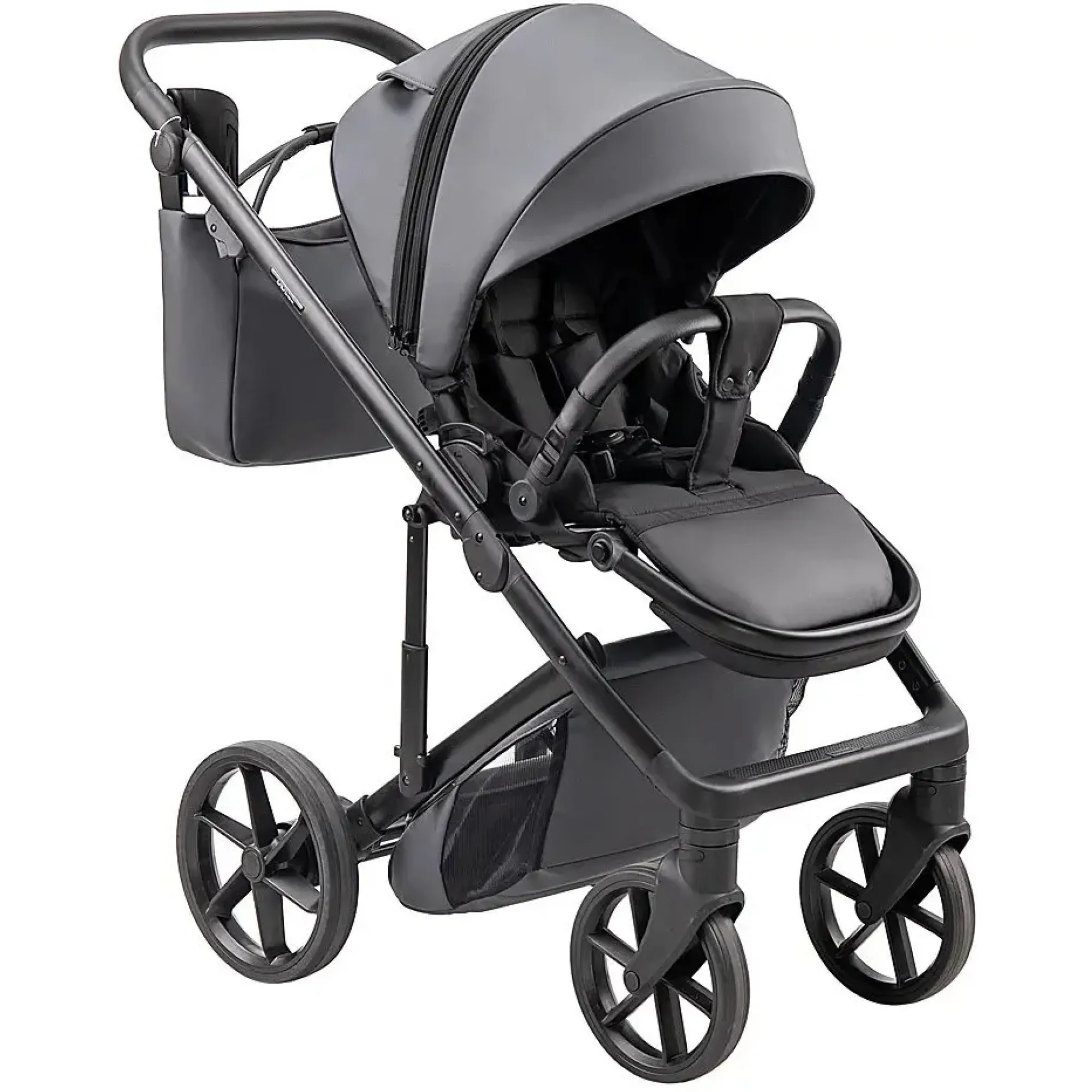 Коляска 2 в 1 Adamex Dolce Eco SA-5 графіт