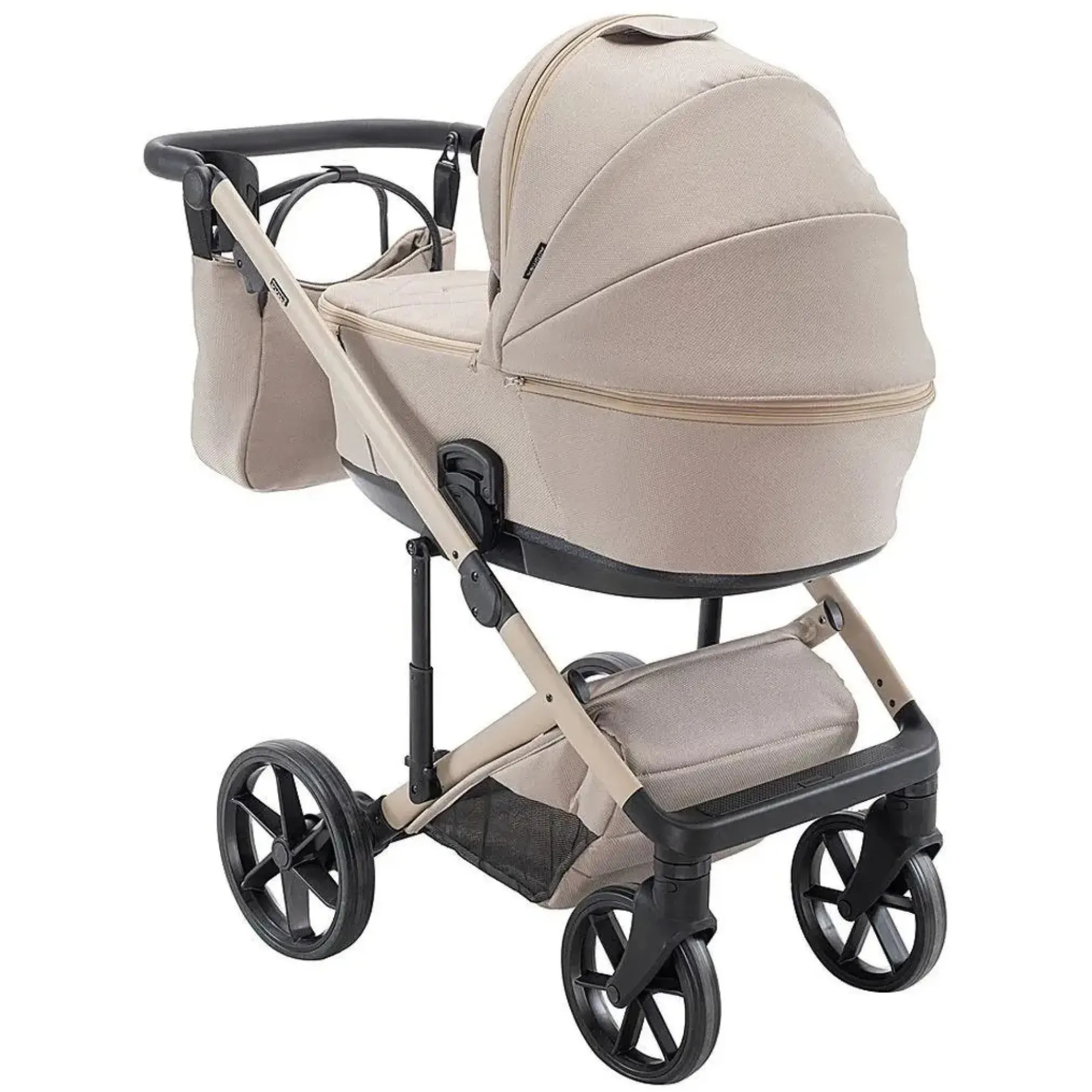 Коляска 2 в 1 Adamex Dolce Natura 4 cappuccino