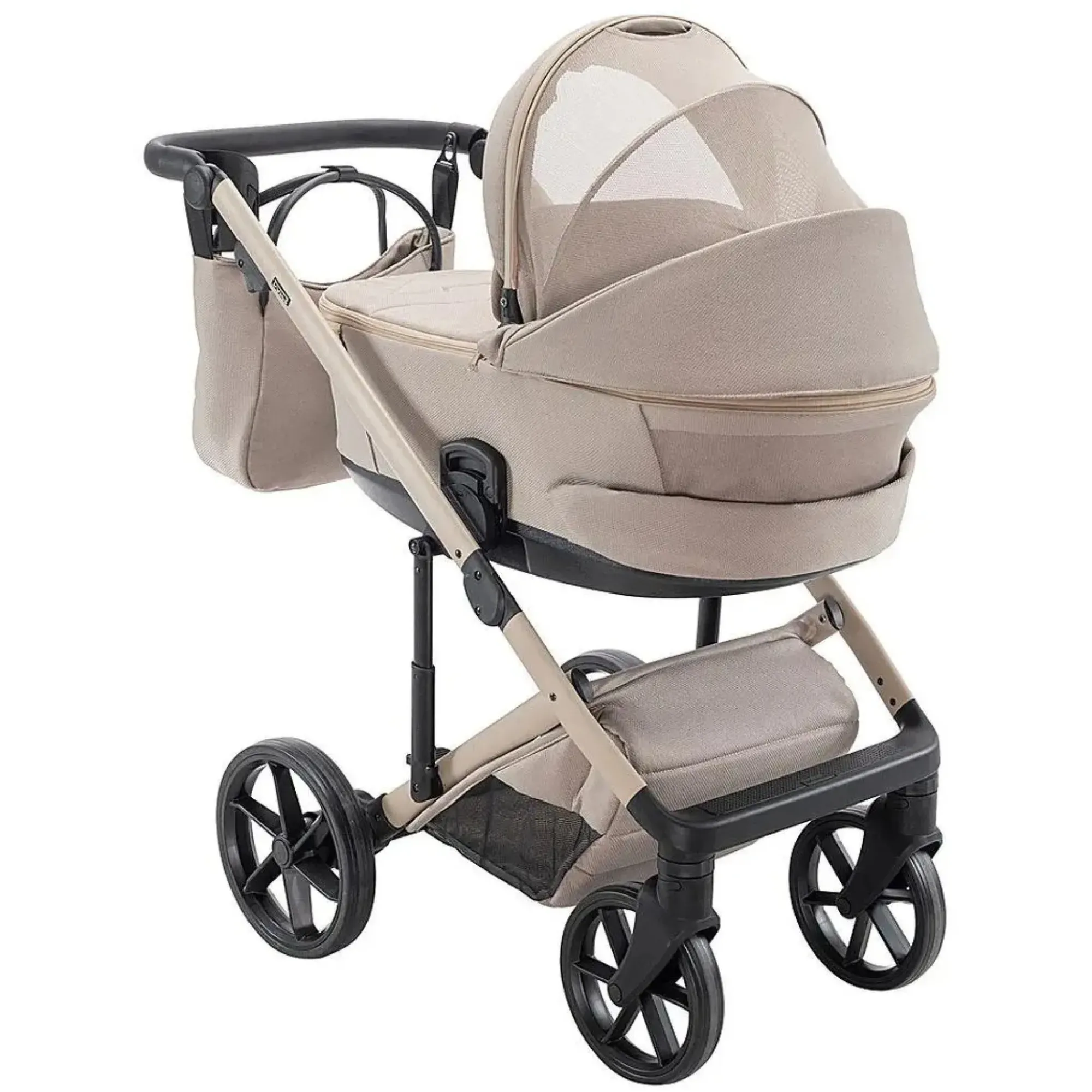 Коляска 2 в 1 Adamex Dolce Natura 4 cappuccino