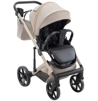 Коляска 2 в 1 Adamex Dolce Natura 4 cappuccino