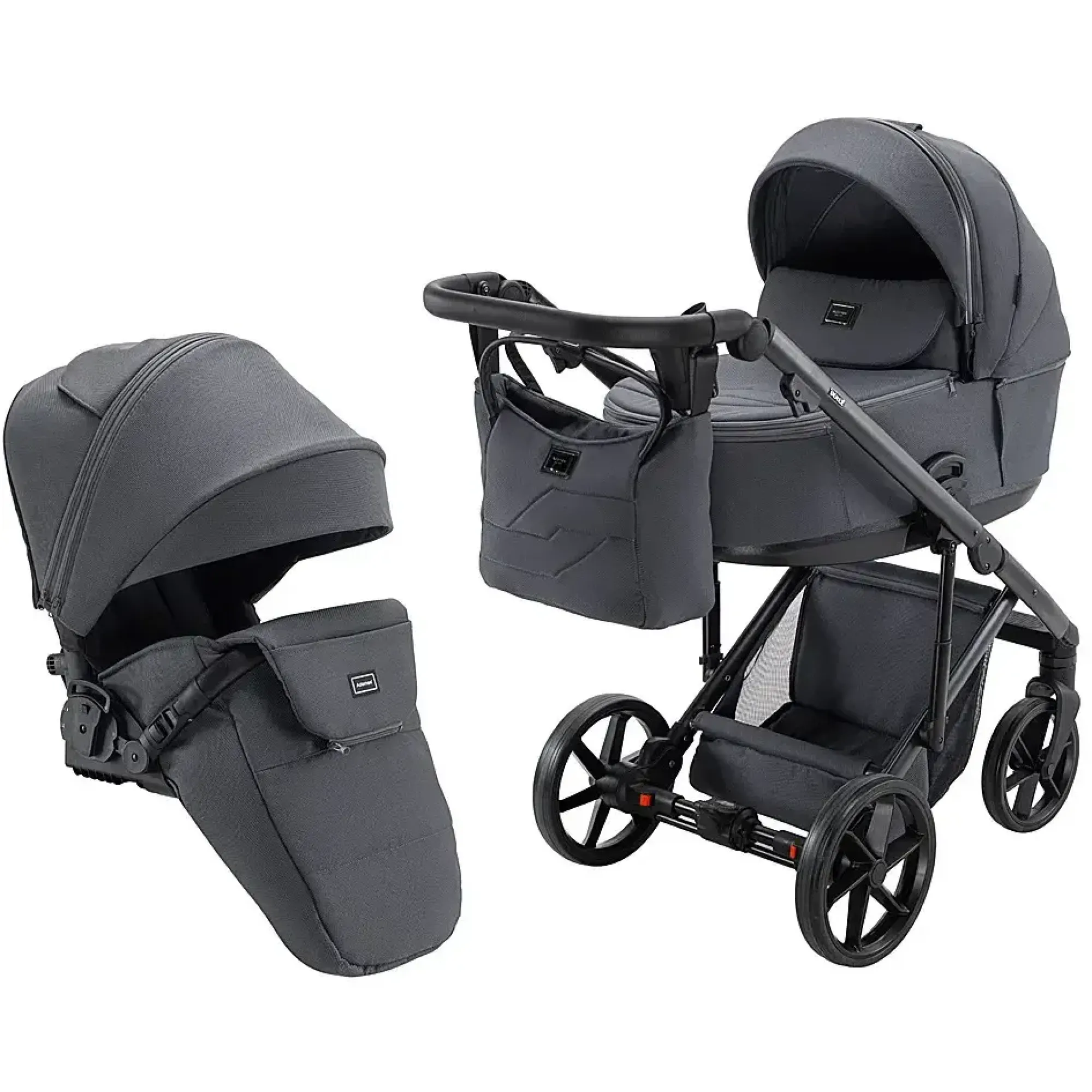 Коляска 2 в 1 Adamex Dolce Natura 10 stone