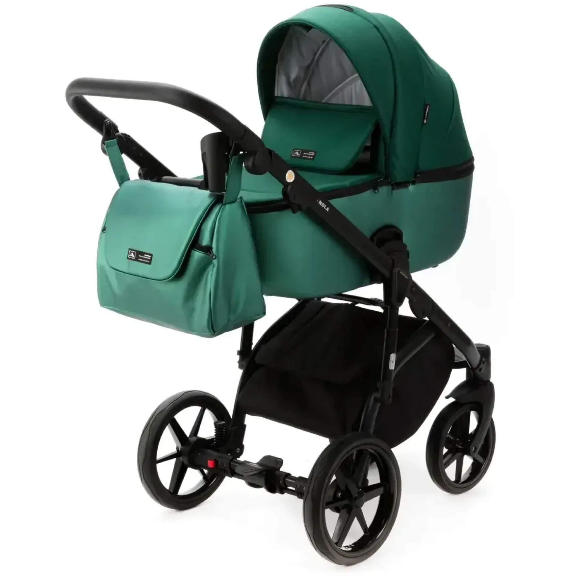 Коляска 2 в 1 Adamex Nola PS-116 зелений