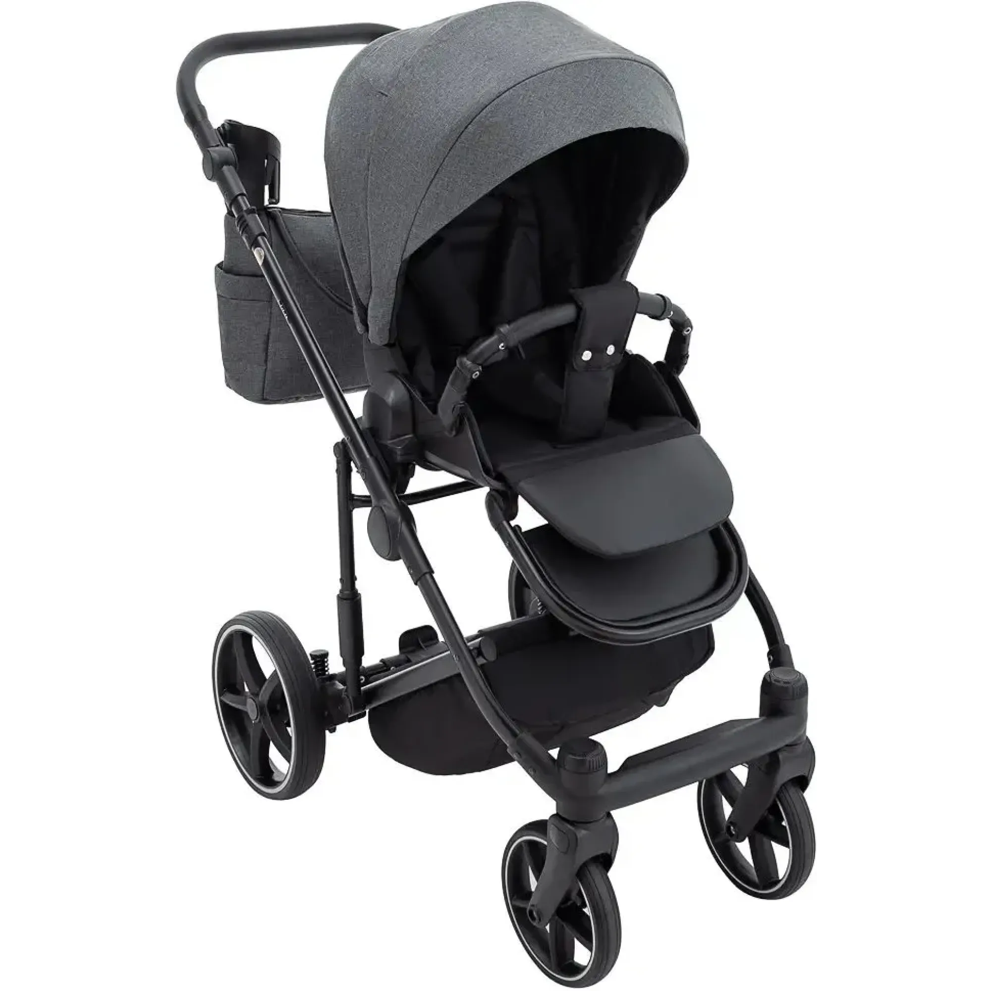 Коляска 2 в 1 Adamex Zico Tip TK-57 графіт
