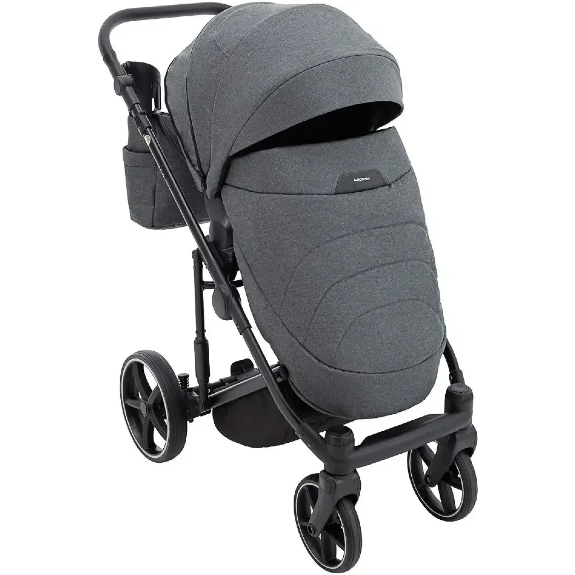 Коляска 2 в 1 Adamex Zico Tip TK-57 графіт