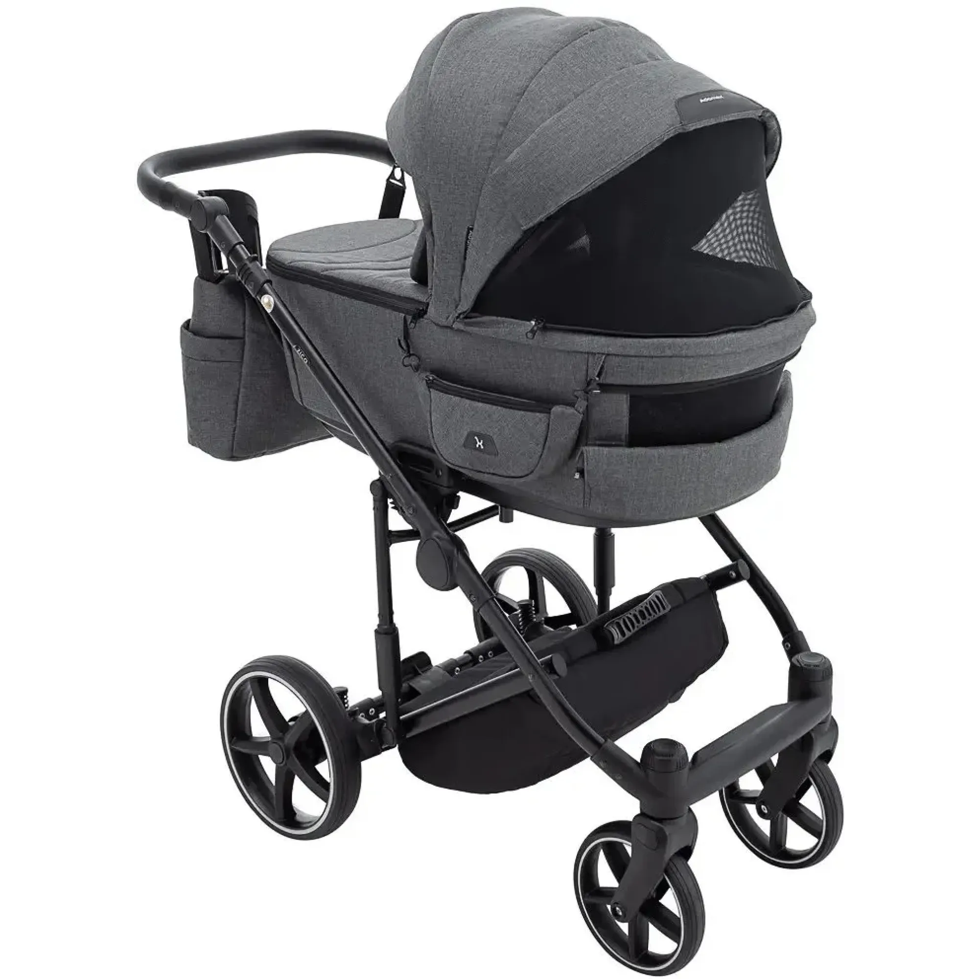 Коляска 2 в 1 Adamex Zico Tip TK-57 графіт