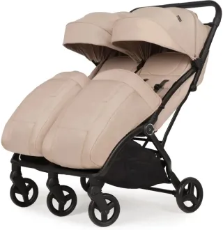 Прогулянкова коляска для двійні Adamex Alto Beige