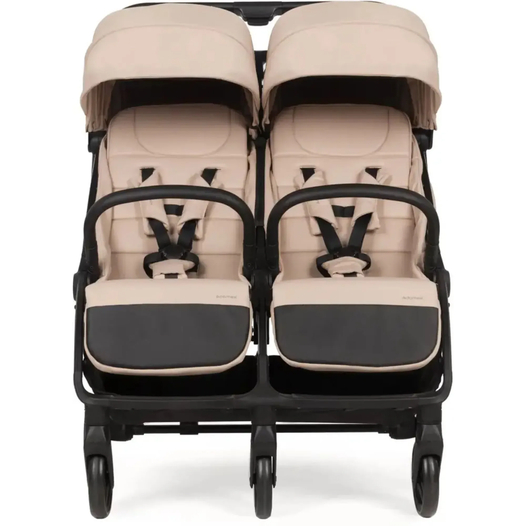 Прогулянкова коляска для двійні Adamex Alto Beige