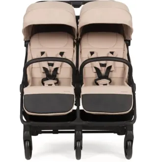 Прогулянкова коляска для двійні Adamex Alto Beige