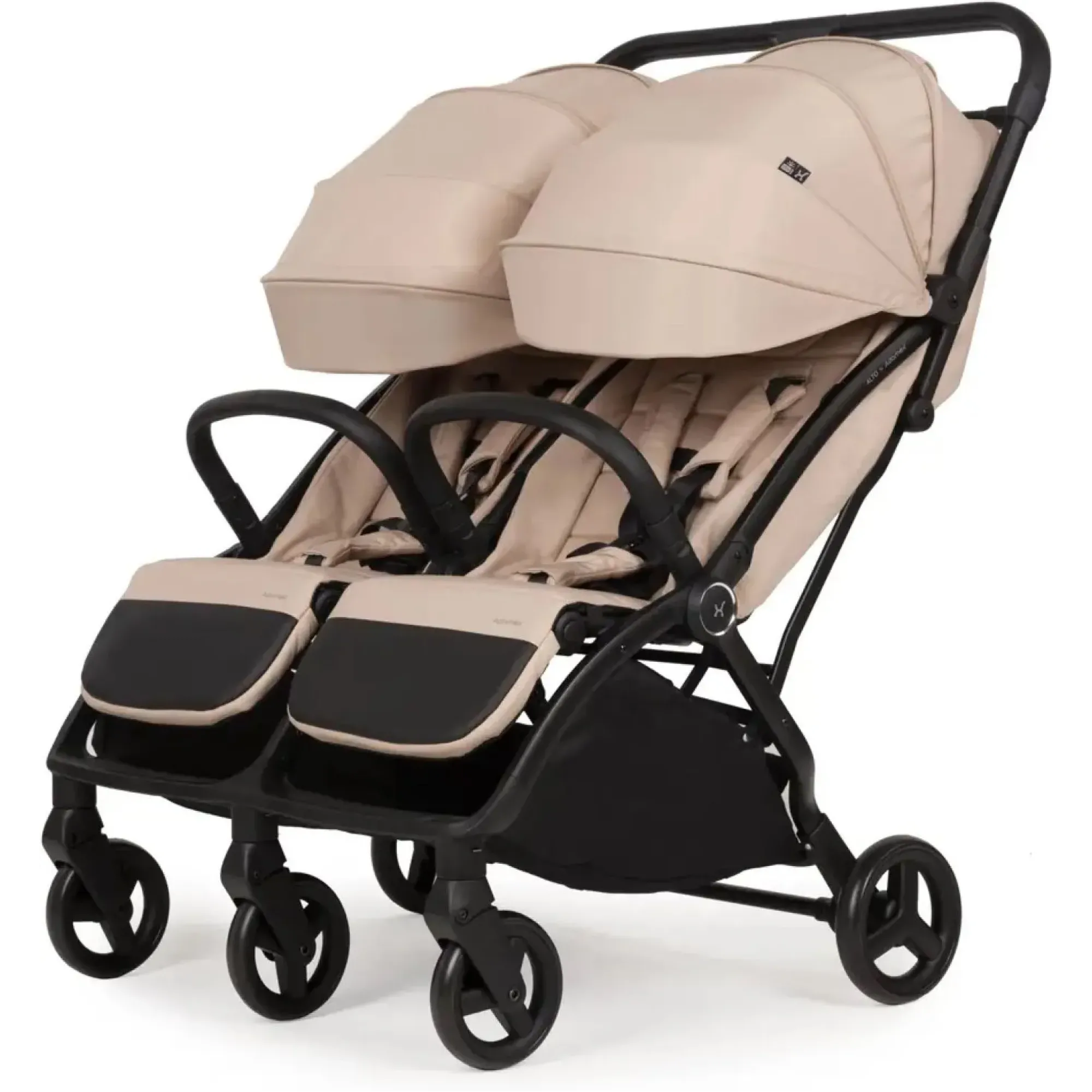 Прогулянкова коляска для двійні Adamex Alto Beige