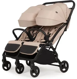 Прогулянкова коляска для двійні Adamex Alto Beige