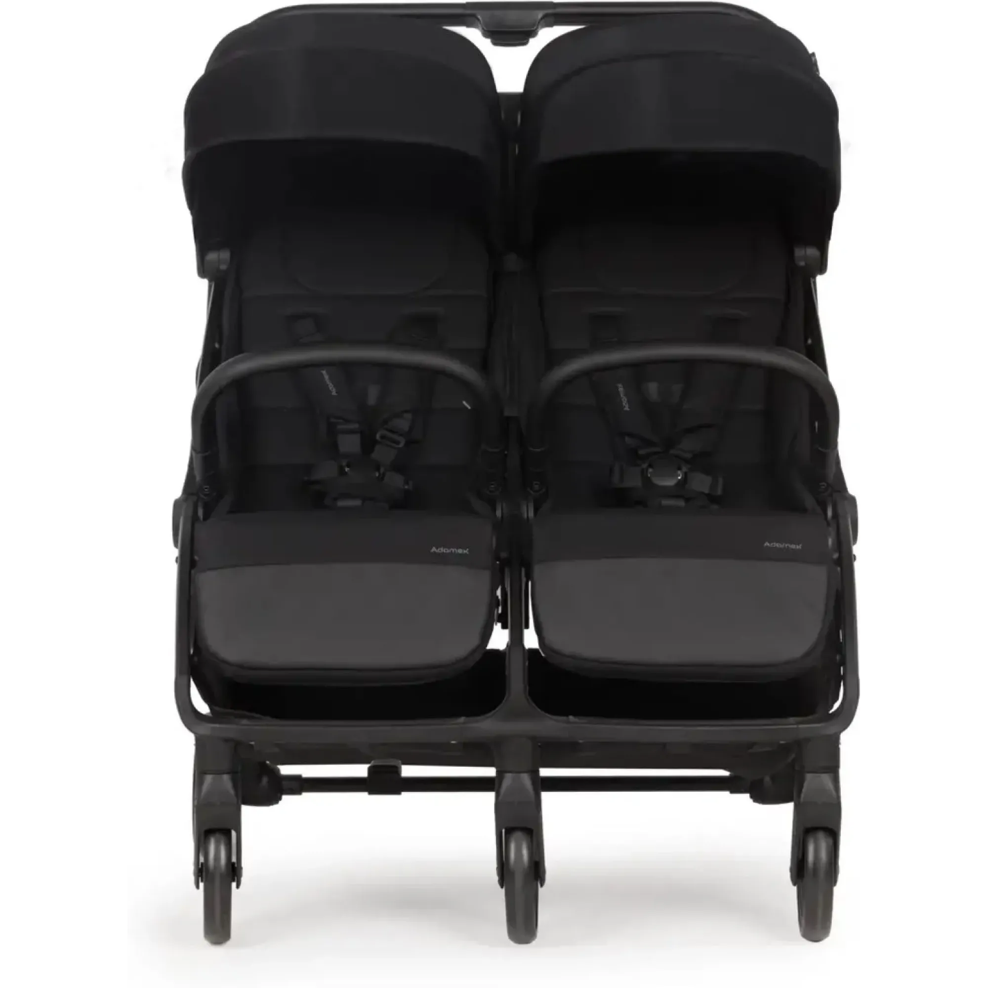 Прогулянкова коляска для двійні Adamex Alto Black