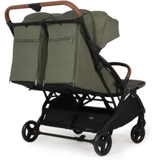 Прогулянкова коляска для двійні Adamex Alto Dark Green