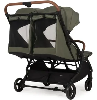 Прогулянкова коляска для двійні Adamex Alto Dark Green