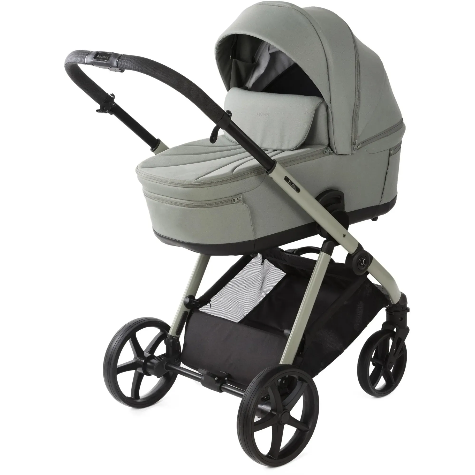 Коляска 2 в 1 Adamex Sigma Natura 7 salvia