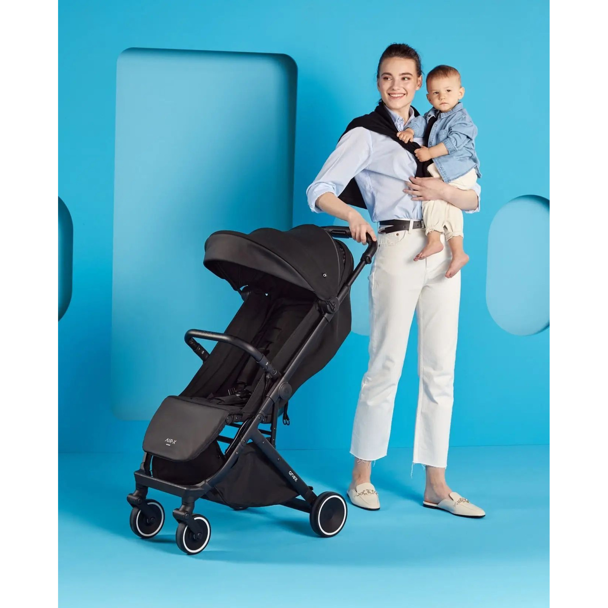 Прогулянкова коляска Anex Air-X Ax-02 Black