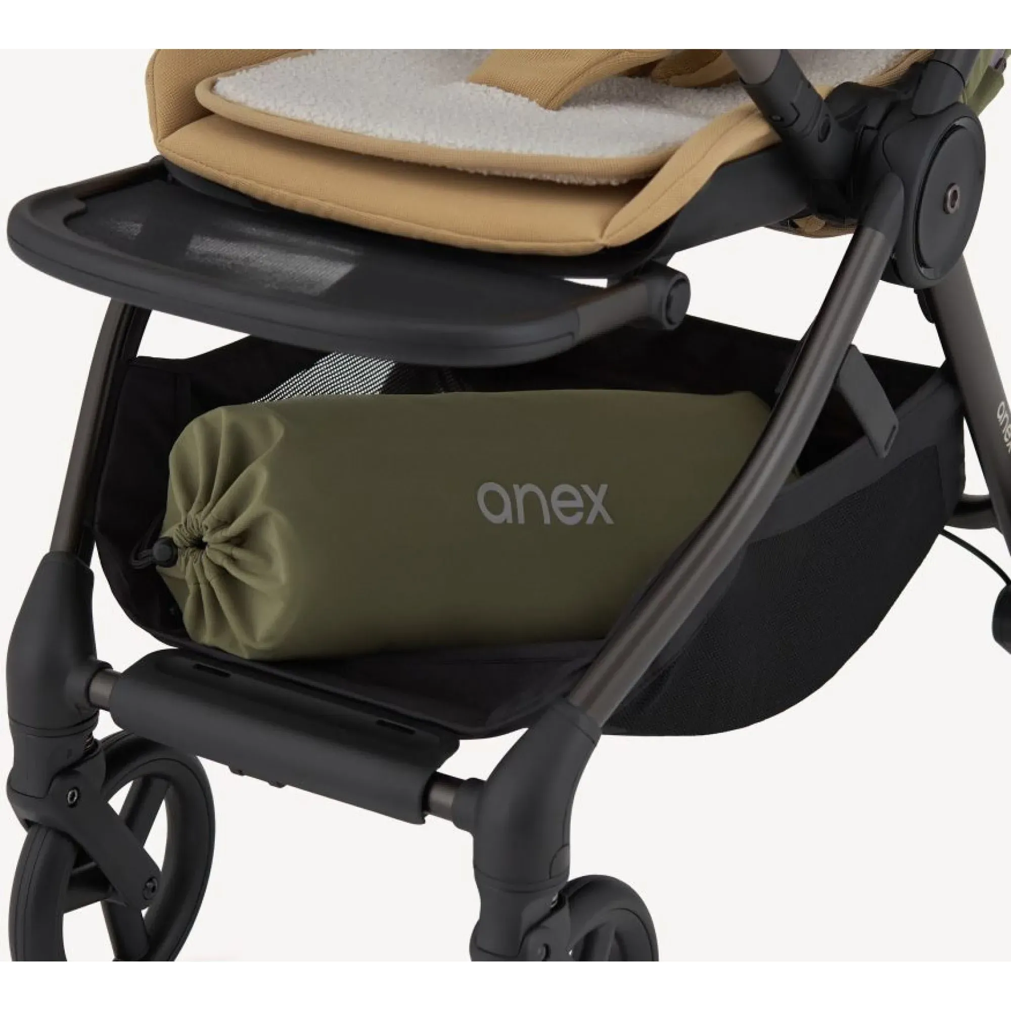 Коляска 2в1 Anex IQ Premium Hugg x Brandon Coleman