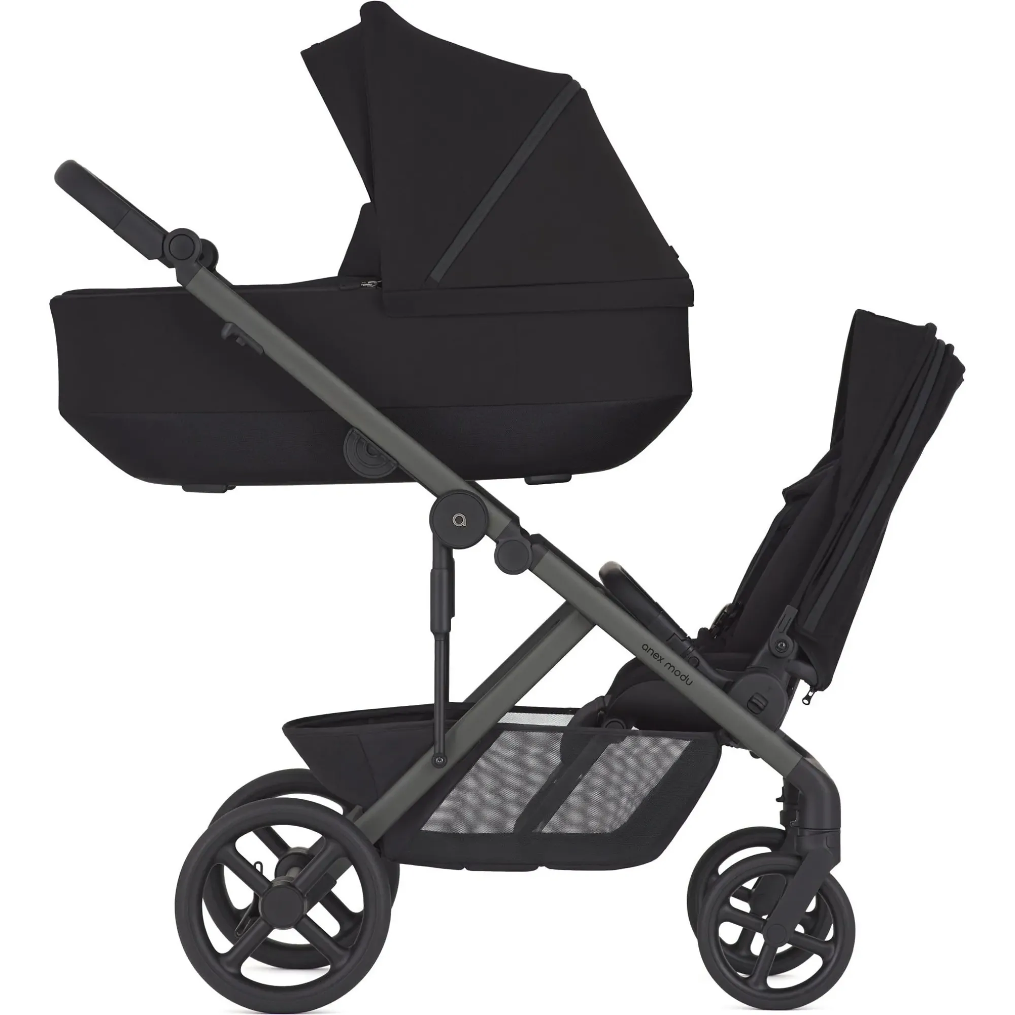 Коляска для двійні 2в1 Anex Modu MD-03 Nighty
