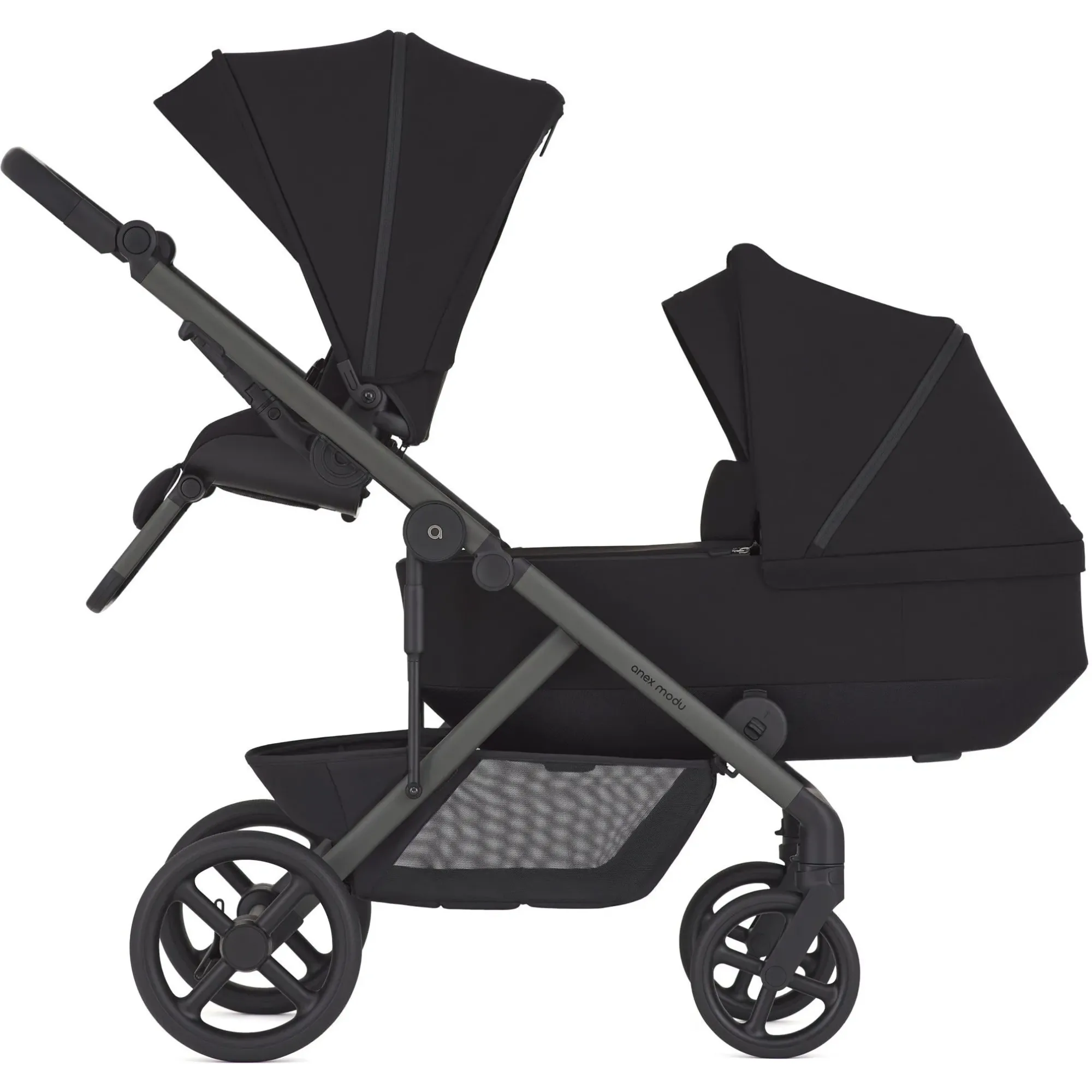 Коляска для двійні 2в1 Anex Modu MD-03 Nighty