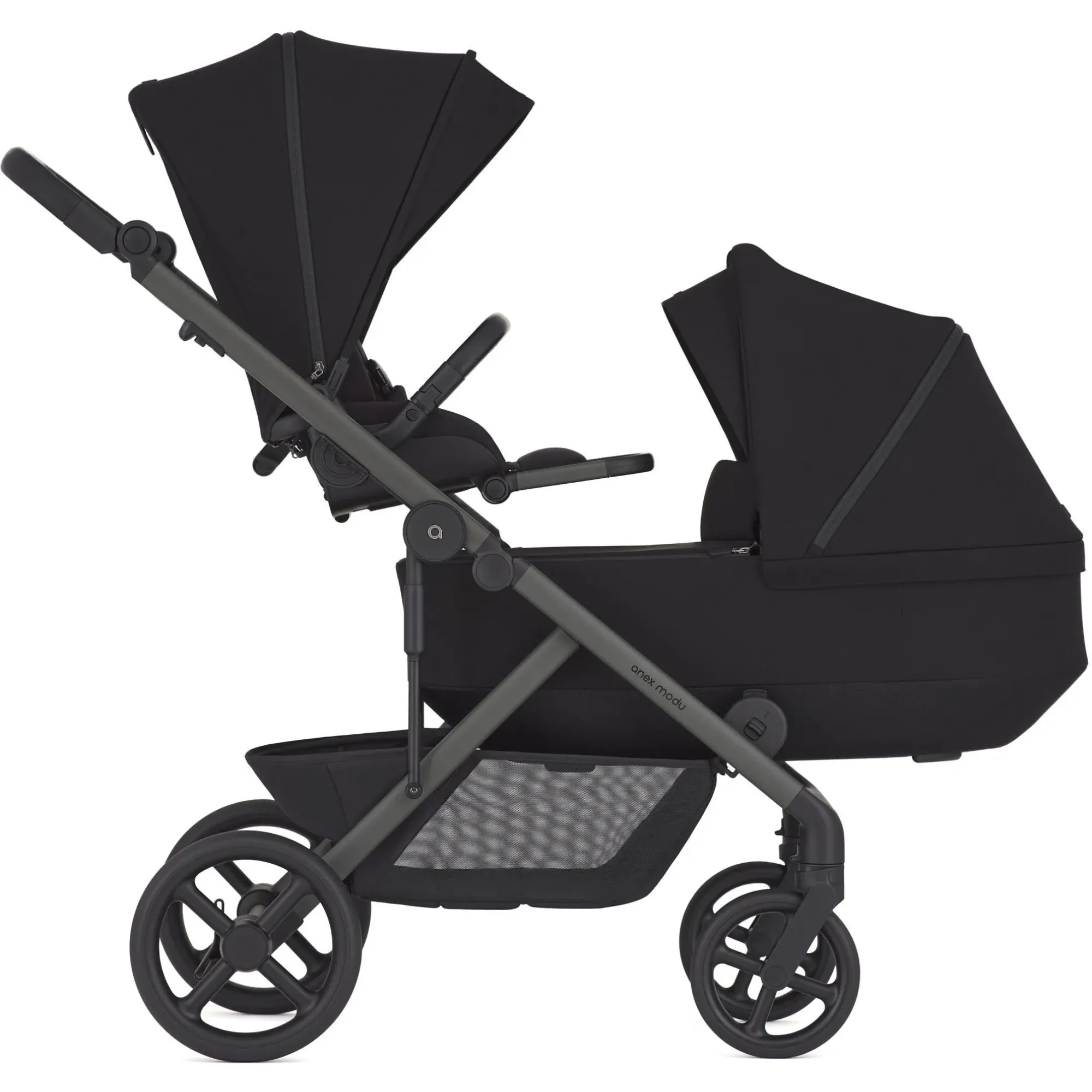 Коляска для двійні 2в1 Anex Modu MD-03 Nighty