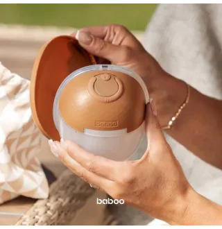 Молоковідсмоктувач електричний портативний Baboo (какао)