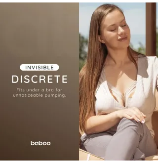 Молоковідсмоктувач електричний портативний Baboo, 2 шт (какао)
