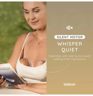 Молоковідсмоктувач електричний портативний Baboo, 2 шт (какао)