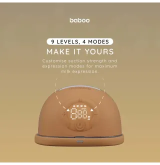 Молоковідсмоктувач електричний портативний Baboo, 2 шт (какао)