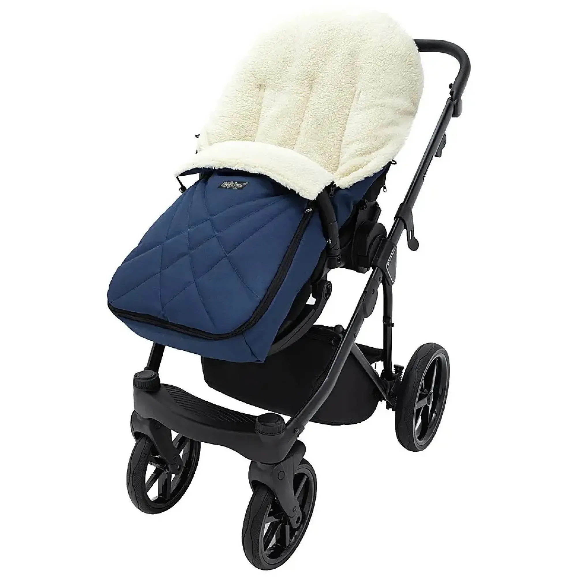 Зимовий конверт Babyroom Wool N-8 navy blue темно-синій