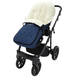 Зимовий конверт Babyroom Wool N-8 navy blue темно-синій