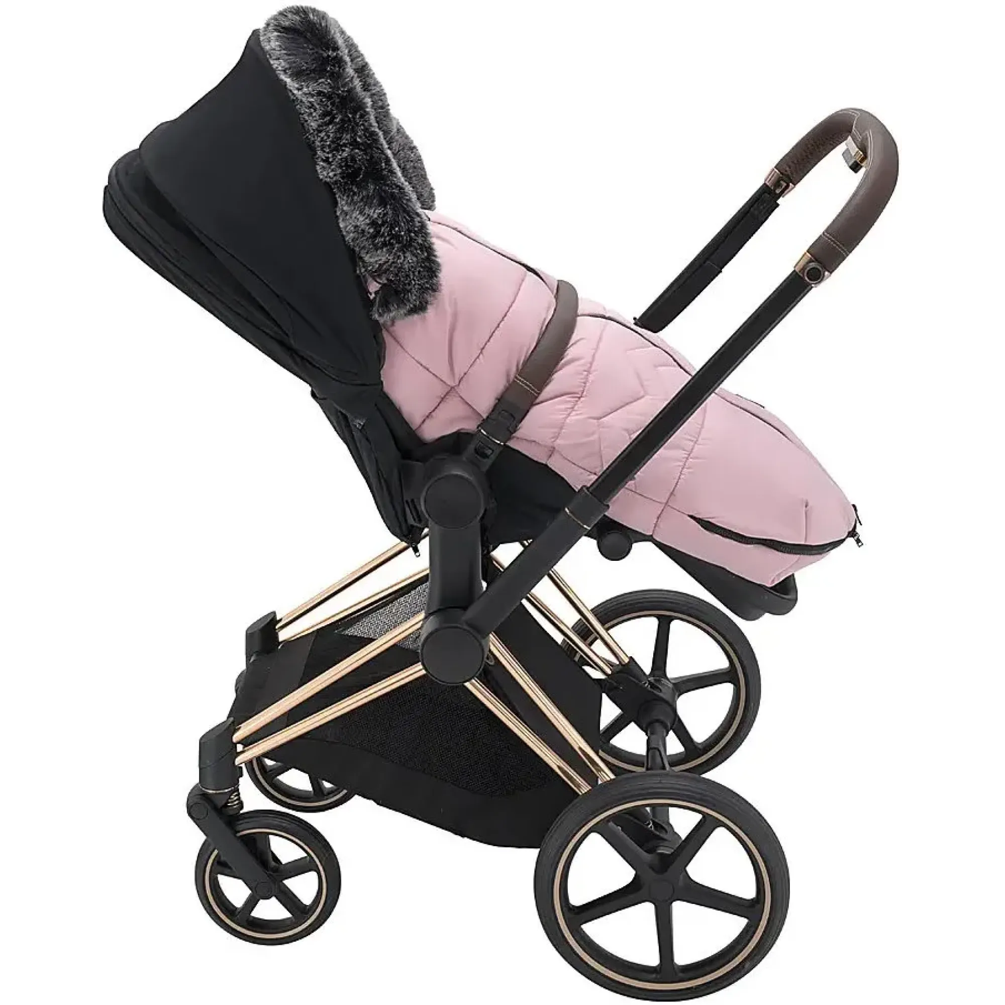Зимовий конверт Bair Alaska Thermo dusty pink рожевий