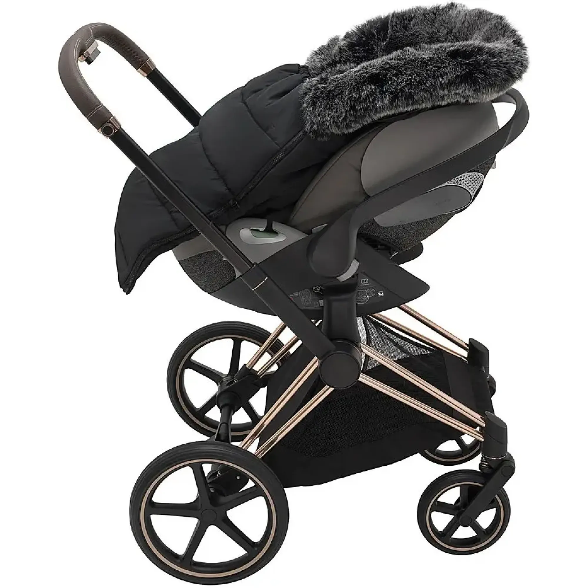 Зимовий конверт Bair Arctic black noire чорний