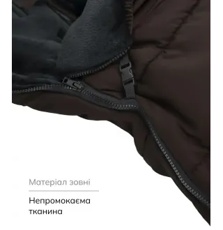 Зимовий конверт Bair Arctic dark сhocolate темний шоколад