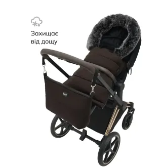 Зимовий конверт Bair Arctic dark сhocolate темний шоколад