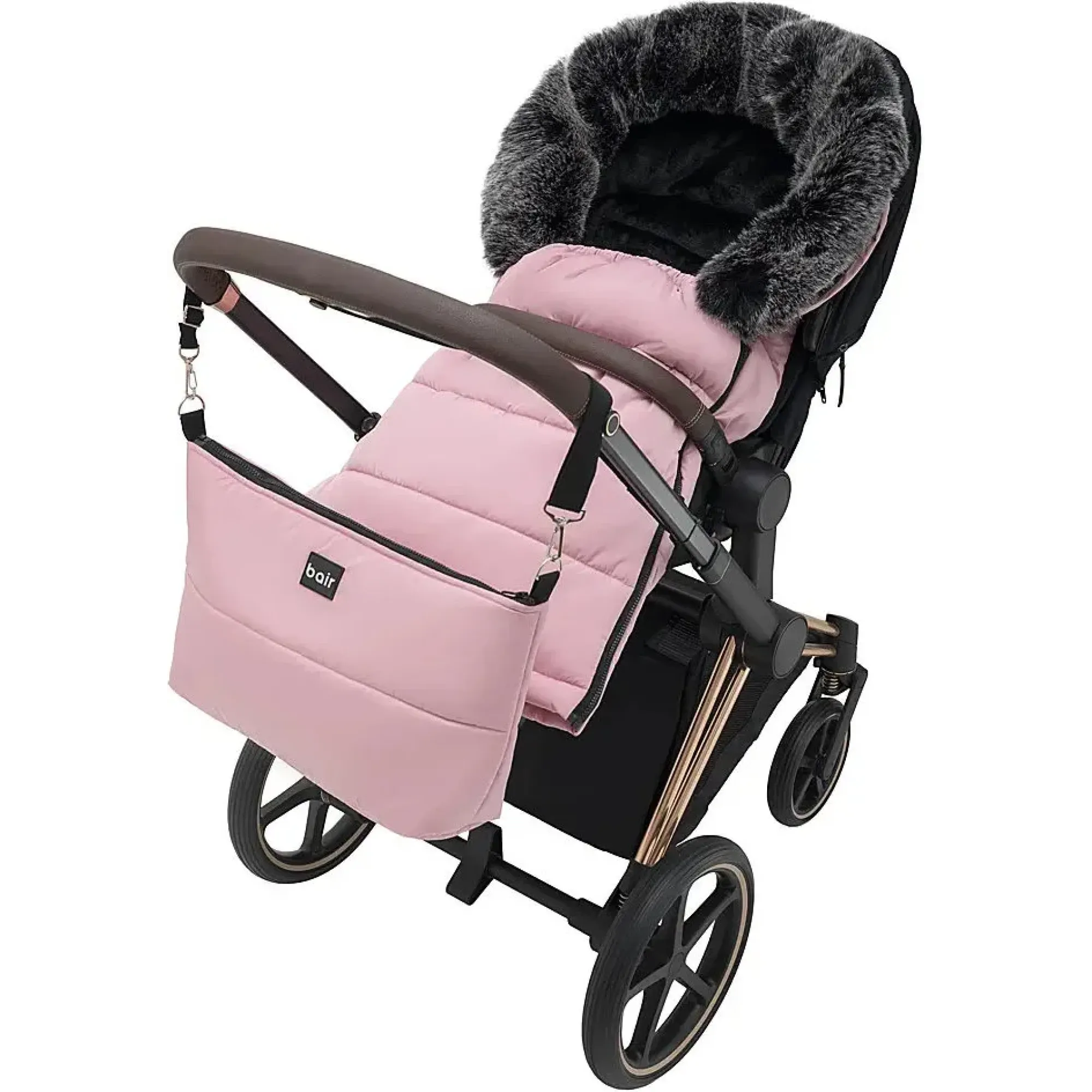 Зимовий конверт Bair Arctic dusty pink рожевий