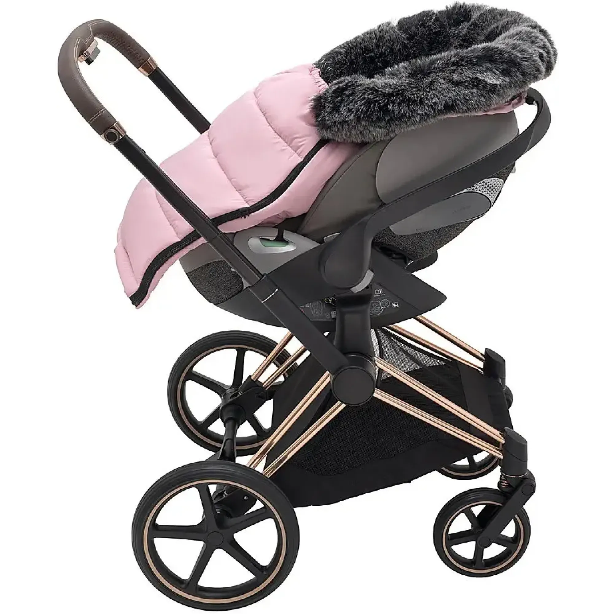 Зимовий конверт Bair Arctic dusty pink рожевий
