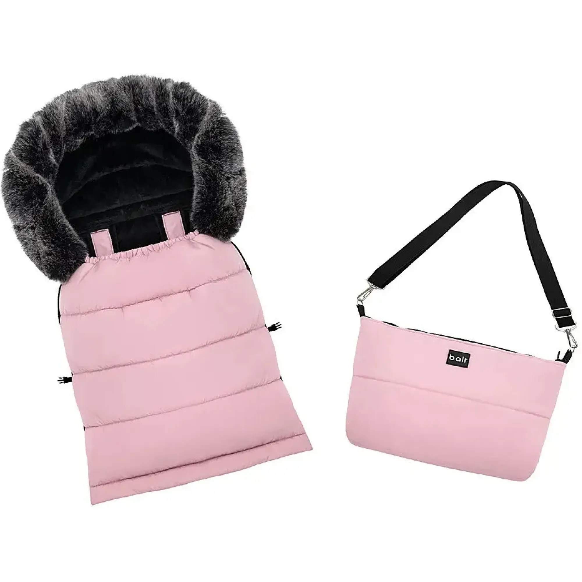 Зимовий конверт Bair Arctic dusty pink рожевий