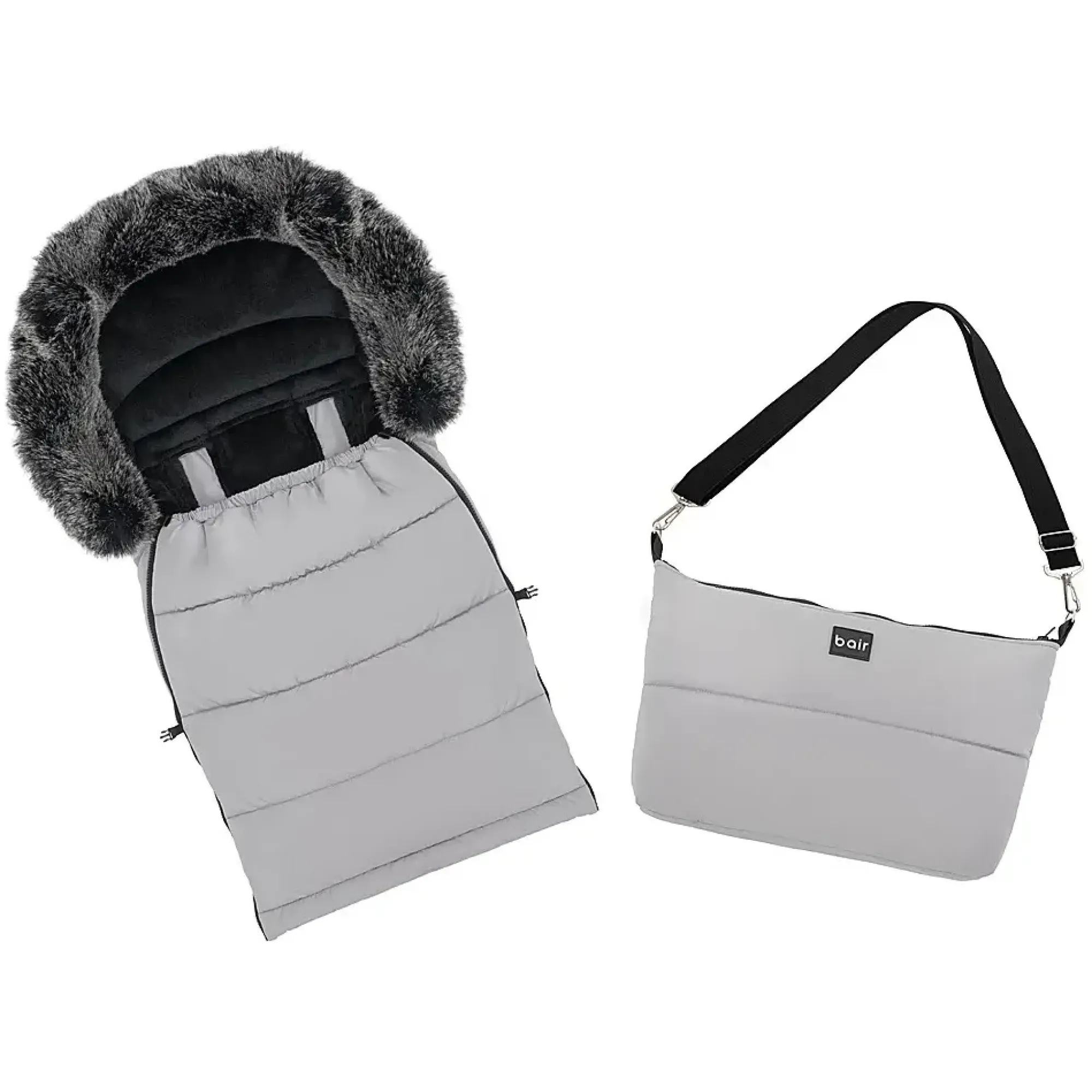 Зимовий конверт Bair Arctic owl grey сірий