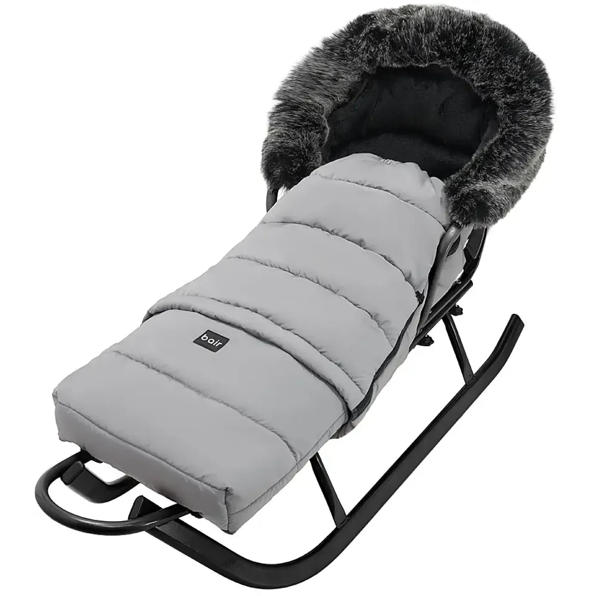 Зимовий конверт Bair Arctic owl grey сірий