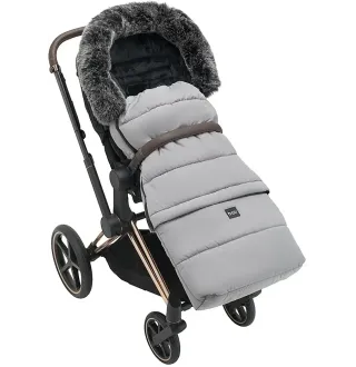 Зимовий конверт Bair Arctic owl grey сірий