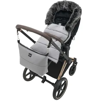 Зимовий конверт Bair Arctic owl grey сірий