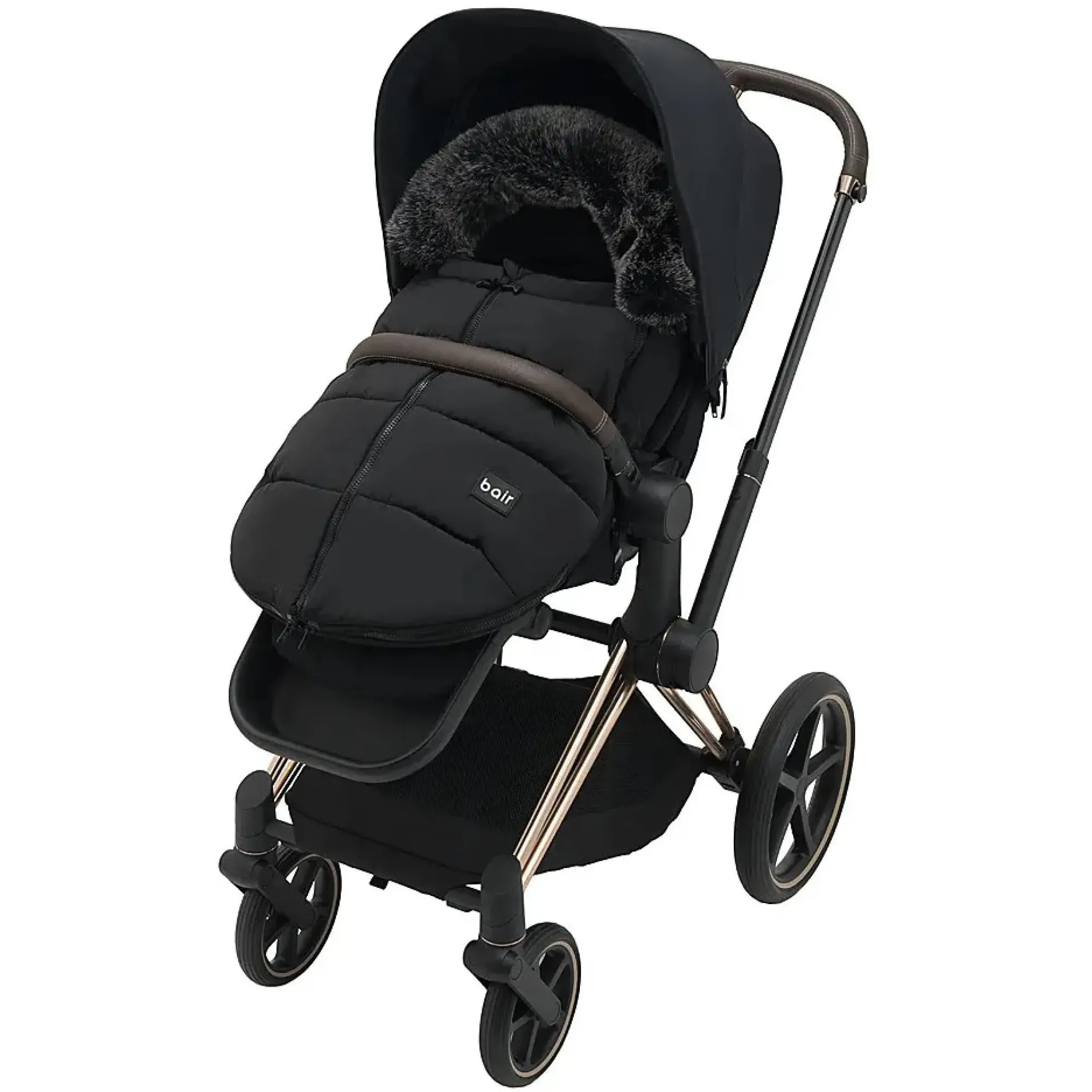 Зимовий конверт Bair Cocon mini black noire чорний