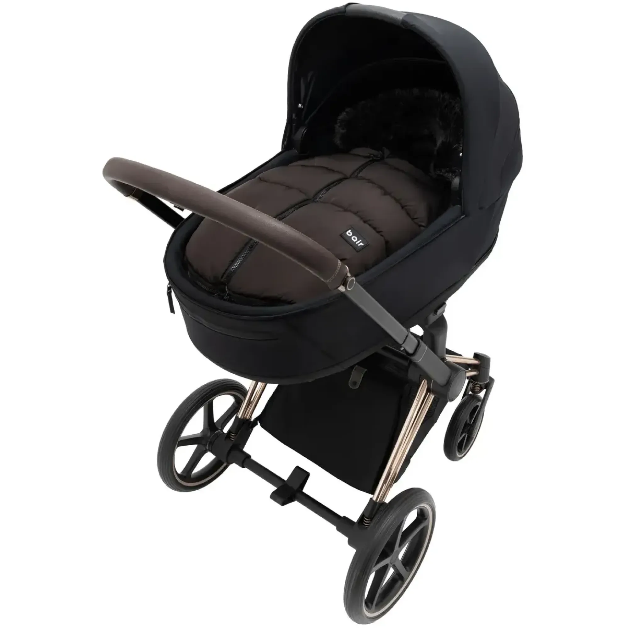 Зимовий конверт Bair Cocon mini dark chocolate темний шоколад