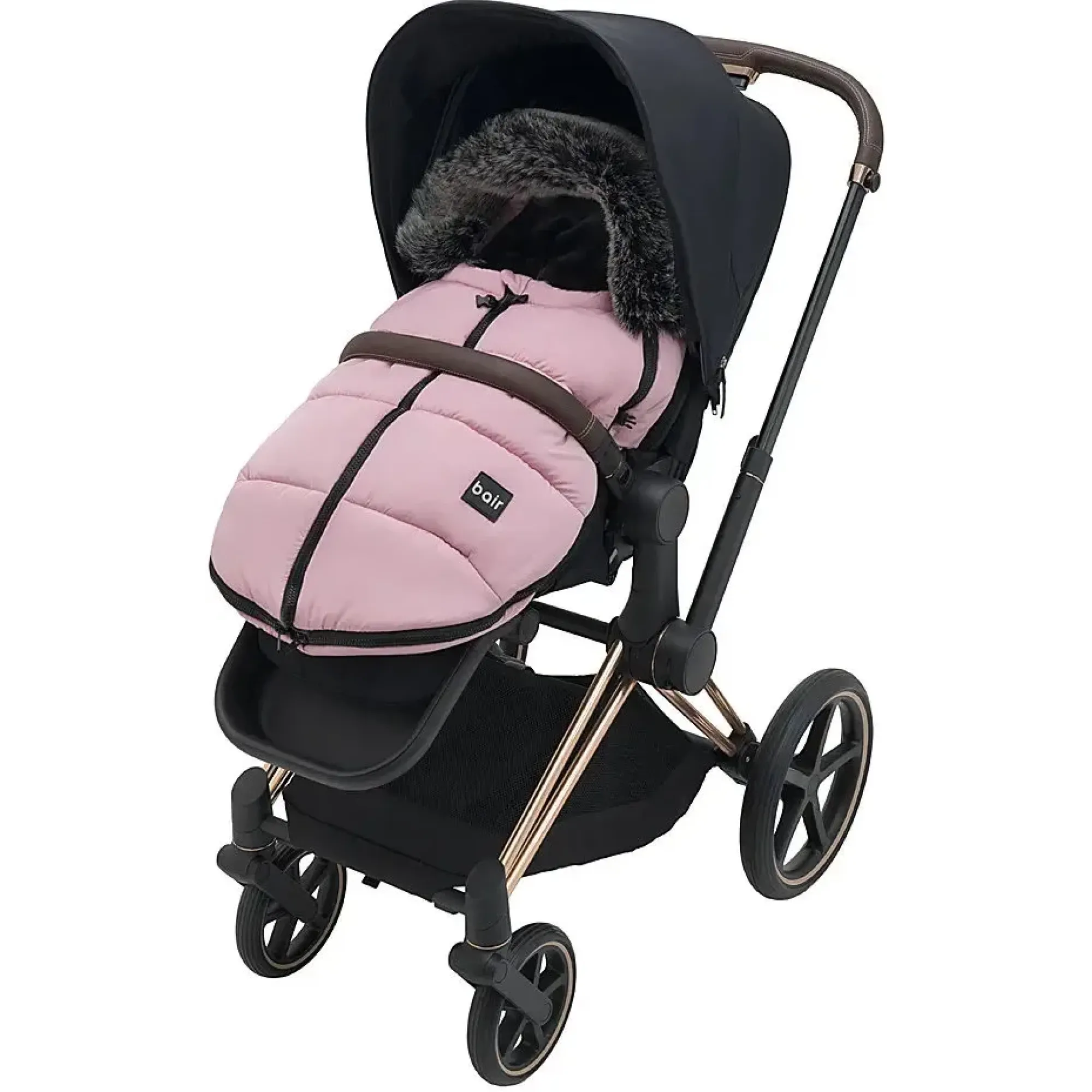 Зимовий конверт Bair Cocon mini Dusty Pink рожевий