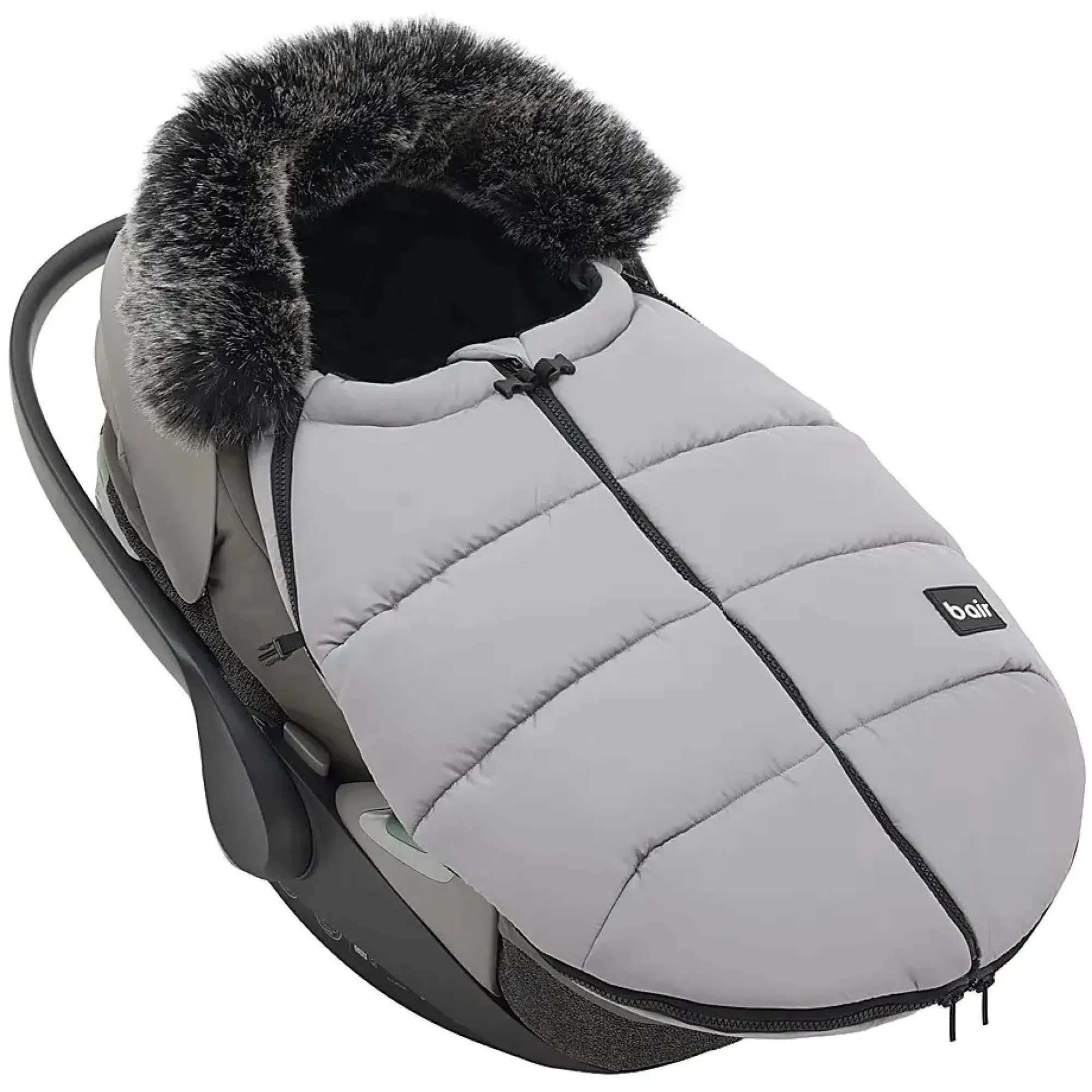 Зимовий конверт Bair Cocon mini owl grey сірий