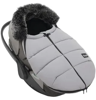 Зимовий конверт Bair Cocon mini owl grey сірий